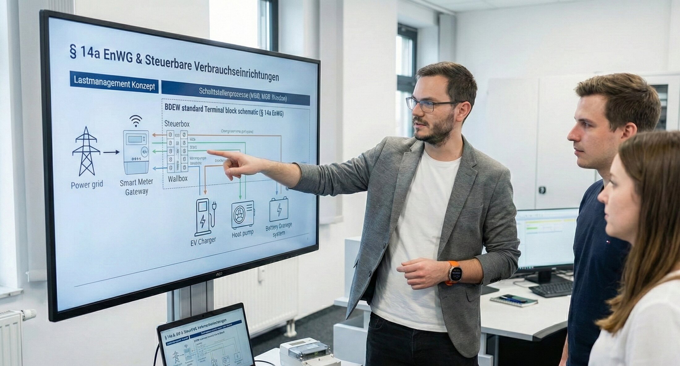 Christopher Wilmes erklärt digitale Energie- und Netzprozesse